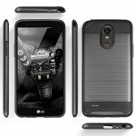 Wholesale LG Stylo 3 Armor Hybrid Case (Black)